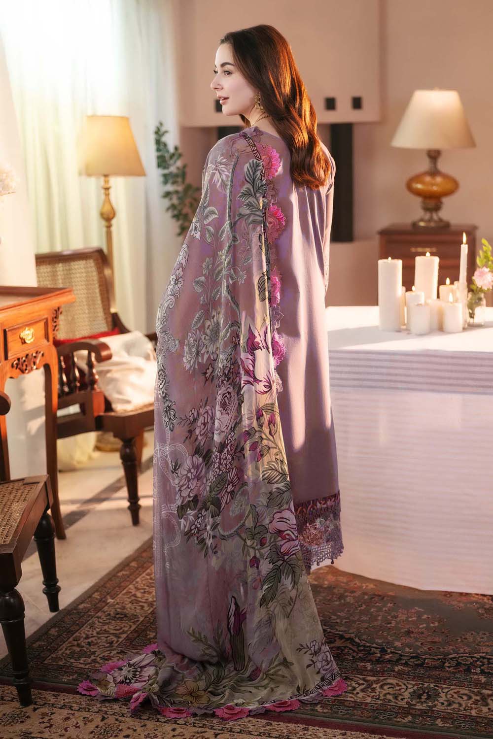 3 Piece Unstiched Embroidery Dhanak