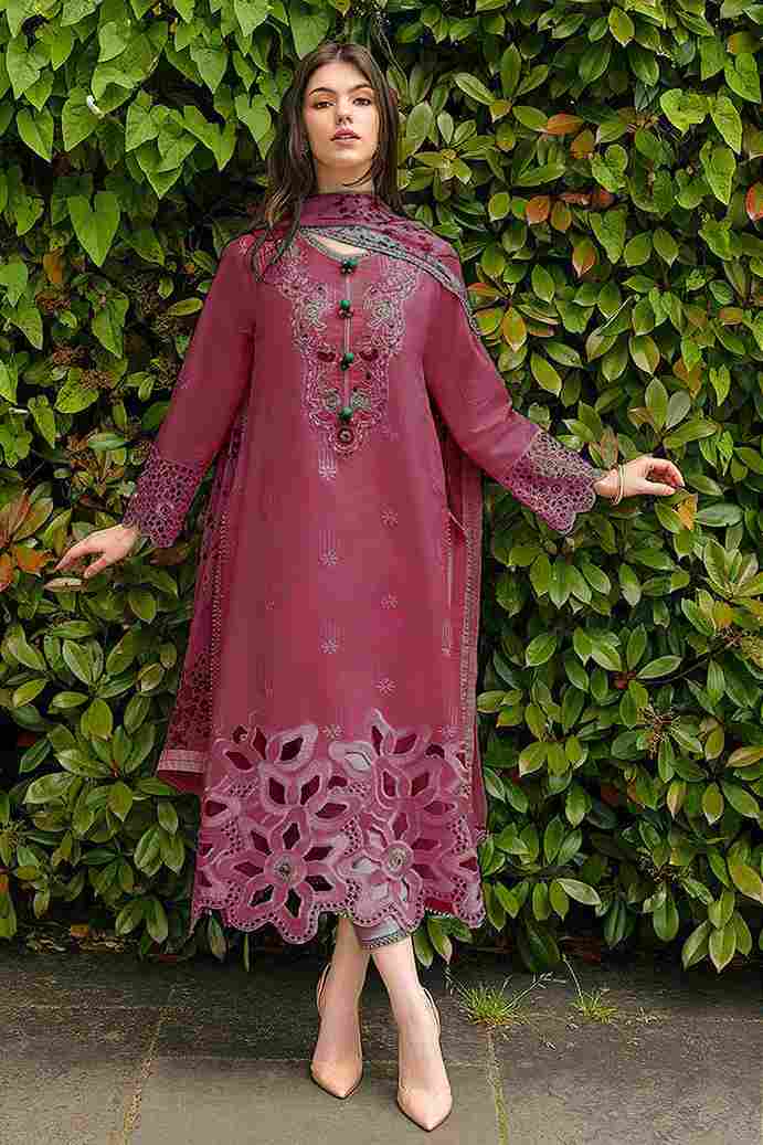 3 Piece Unstiched Embroidery Dhanak