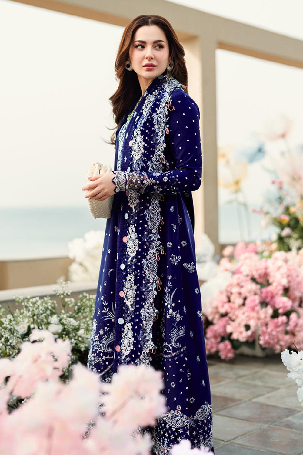 3 Piece Unstiched Embroidery Dhanak