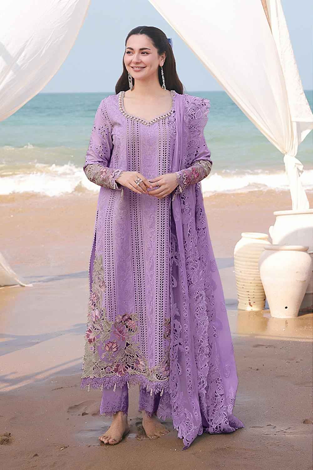 3 Piece Unstiched Embroidery Dhanak