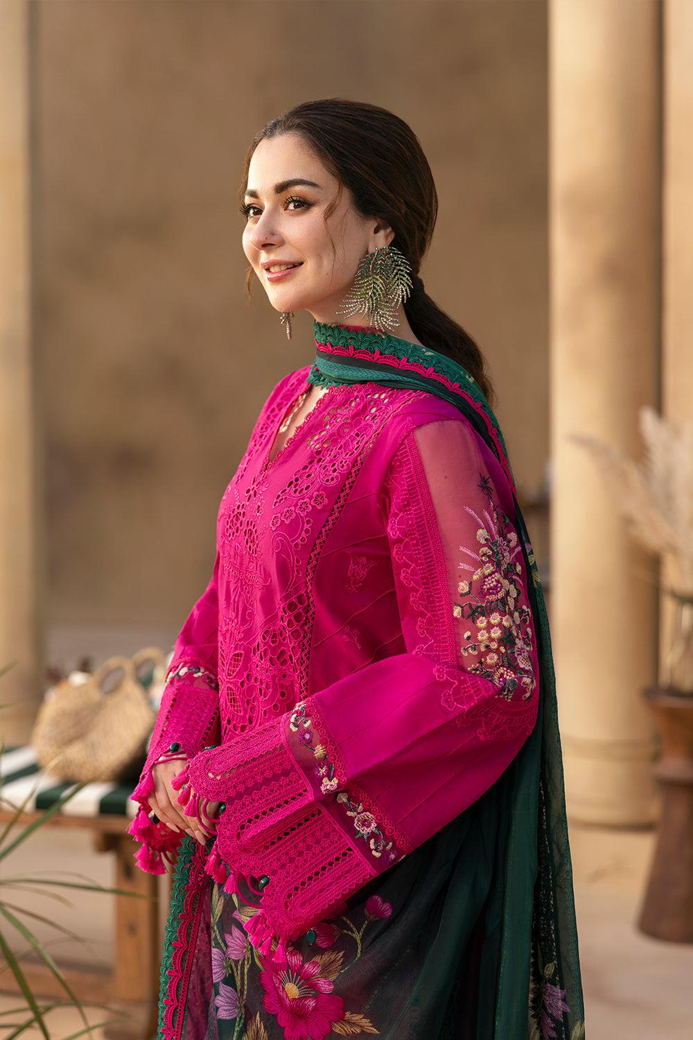 3 Piece Unstiched Embroidery Dhanak