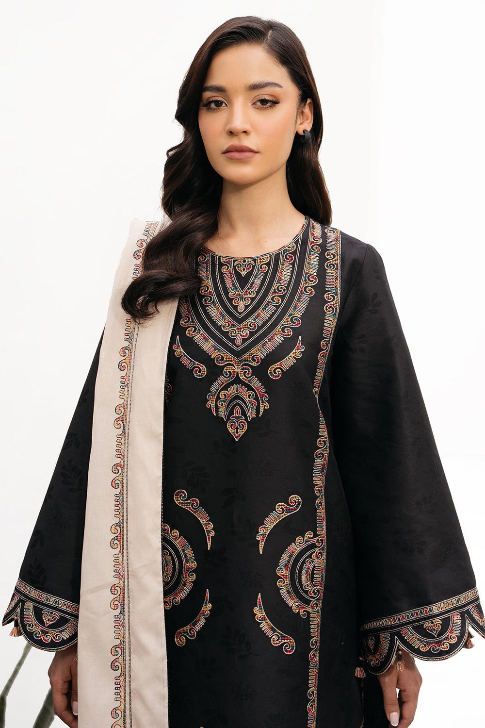 3 Piece Unstiched Embroidery Dhanak