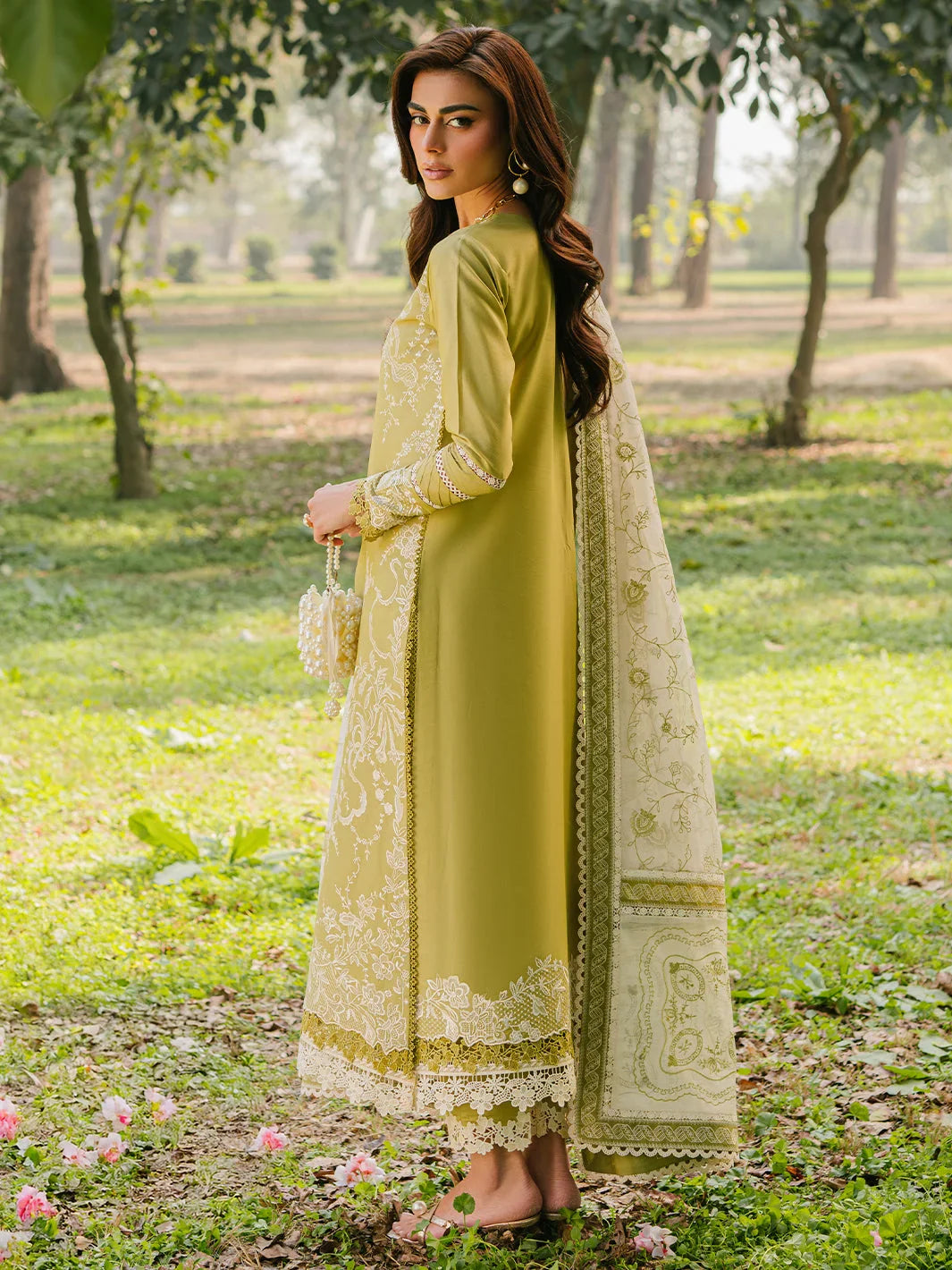 Premium Embroidered Lawn Dress Design for Women Summer Collection 2026