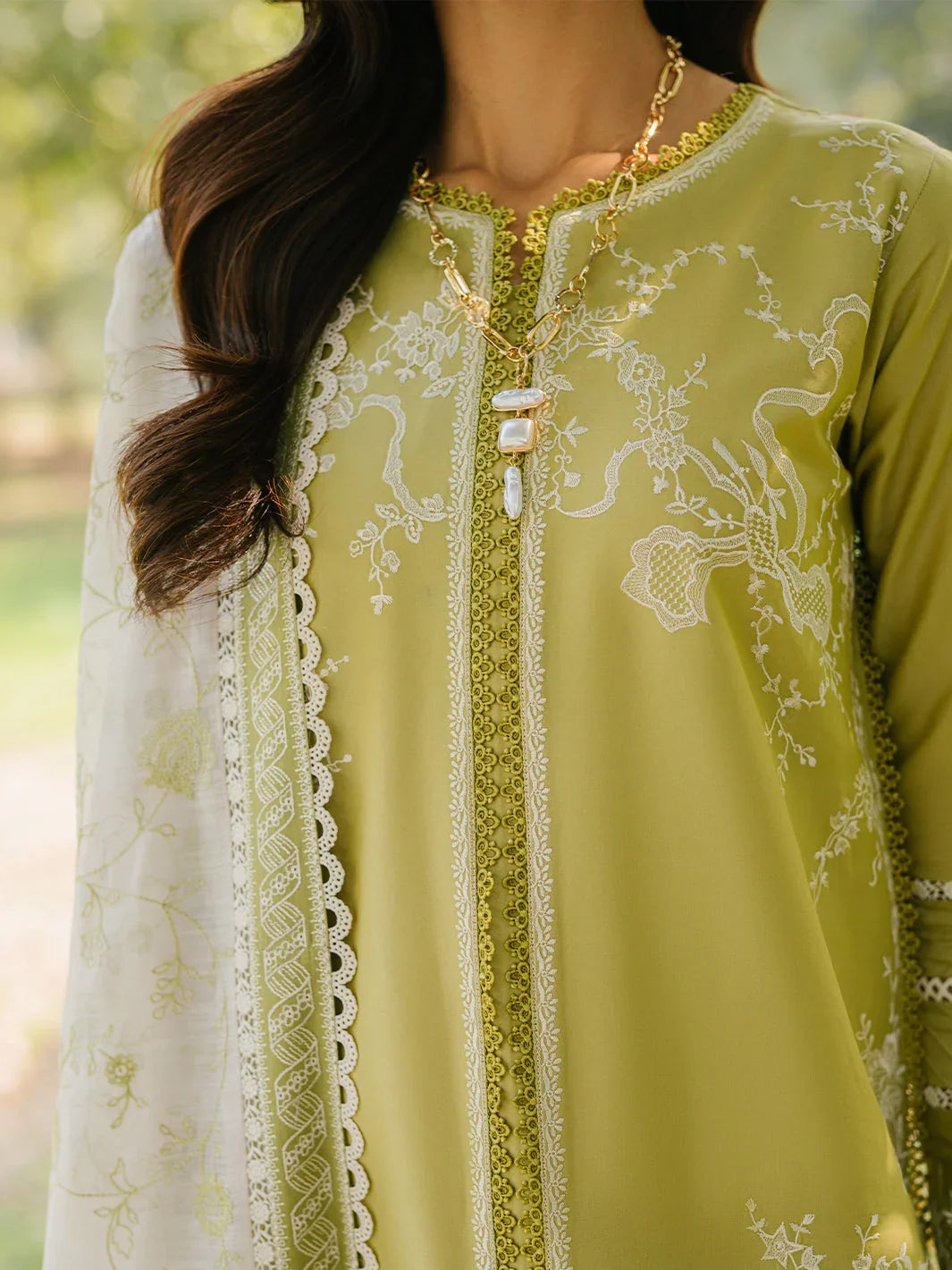 Premium Embroidered Lawn Dress Design for Women Summer Collection 2026