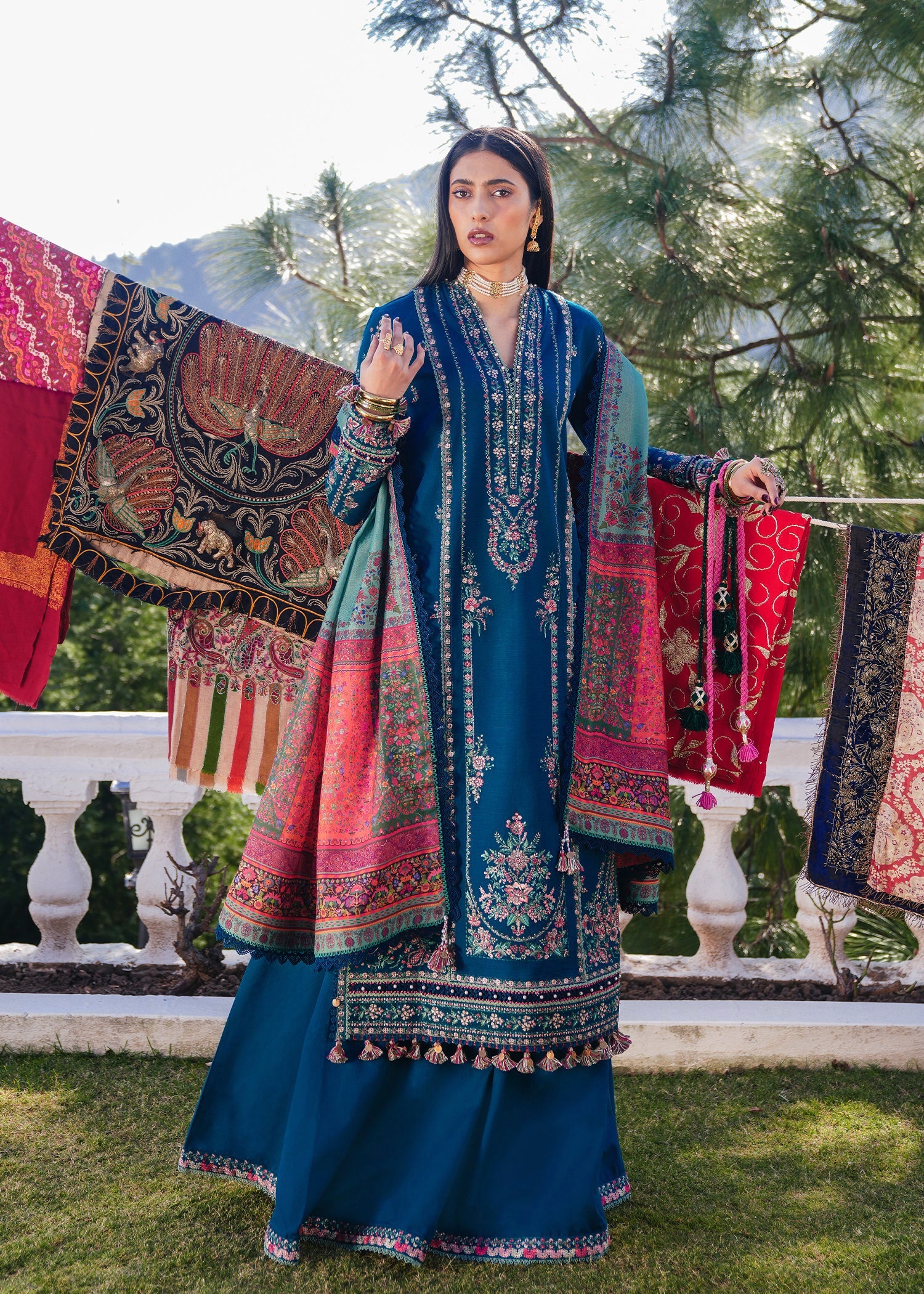 Premium Lawn Dress Design with Slub Munaar Dupatta | Summer Collection 2026