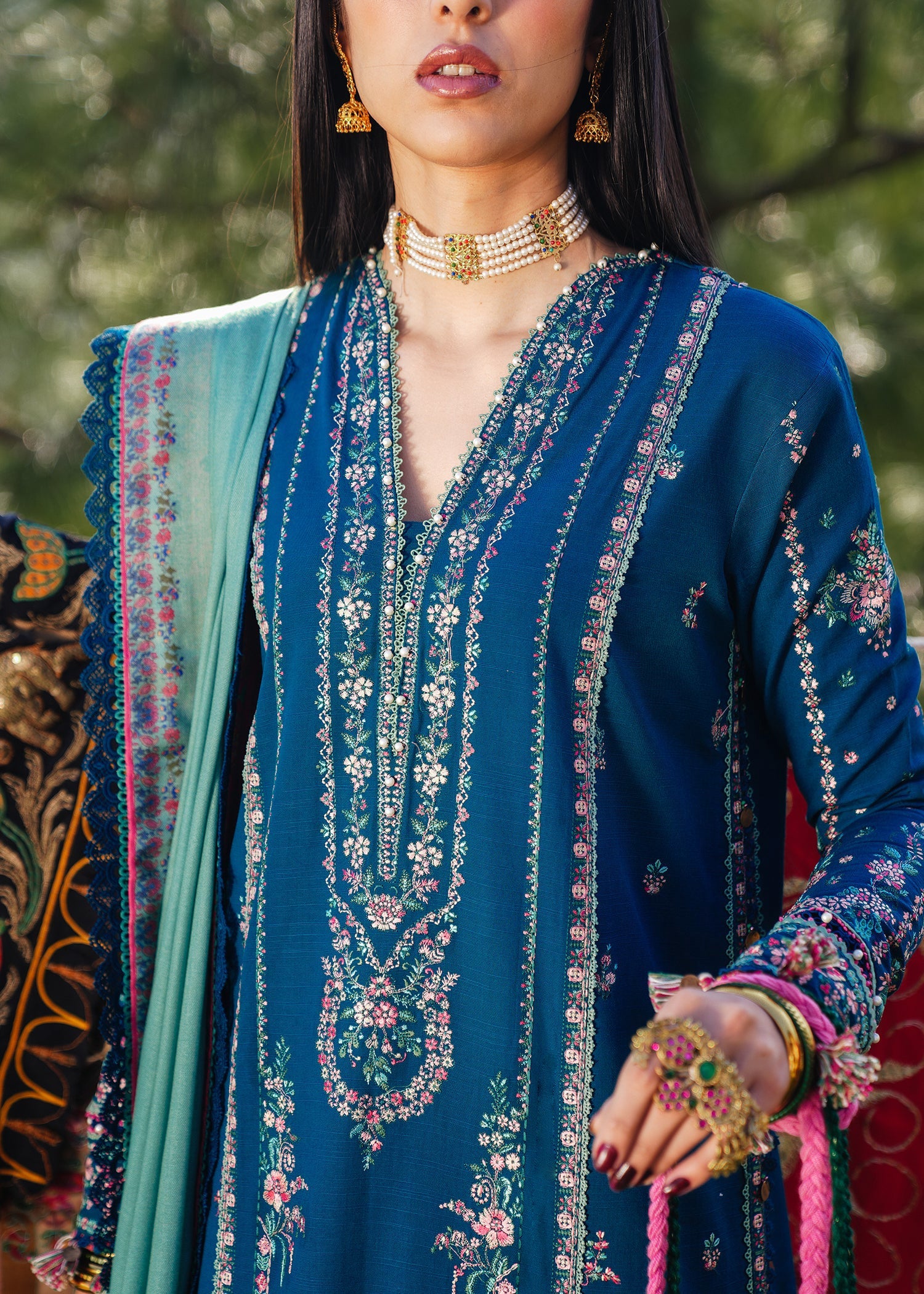 Premium Lawn Dress Design with Slub Munaar Dupatta | Summer Collection 2026
