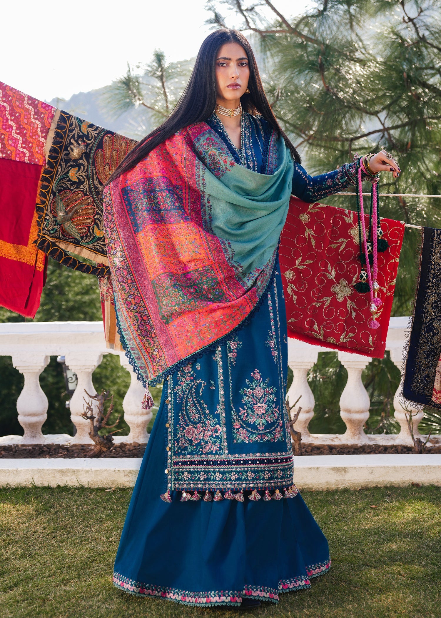 Premium Lawn Dress Design with Slub Munaar Dupatta | Summer Collection 2026