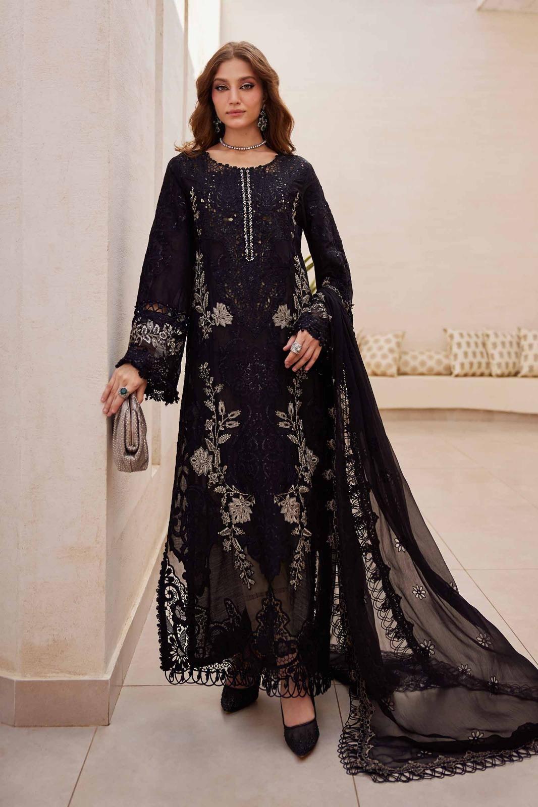 3 Piece Unstiched Embroidery Dhanak