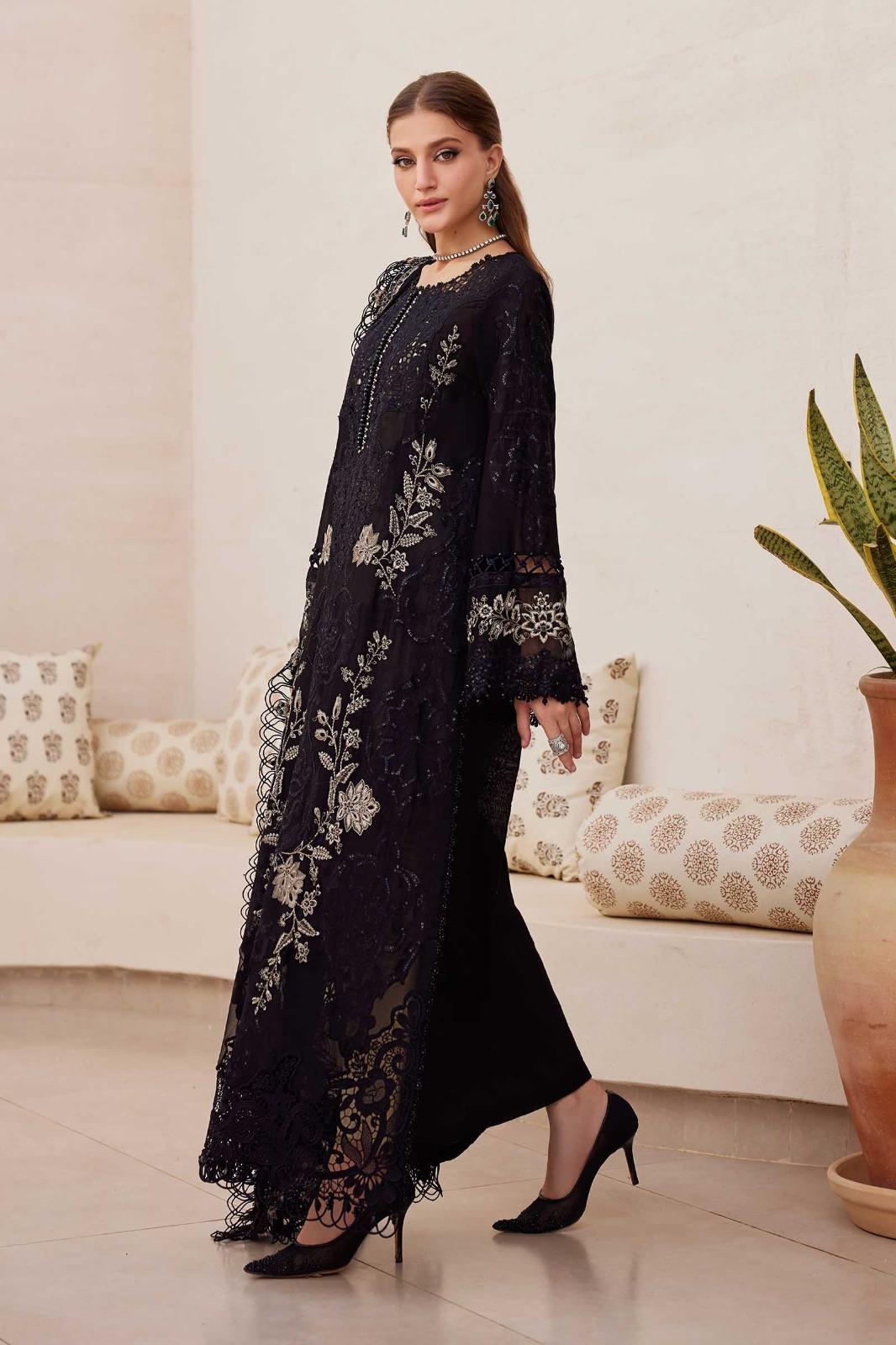 3 Piece Unstiched Embroidery Dhanak