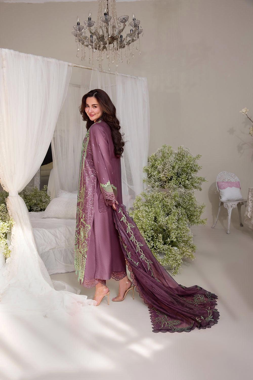 3 Piece Unstiched Embroidery Dhanak-90