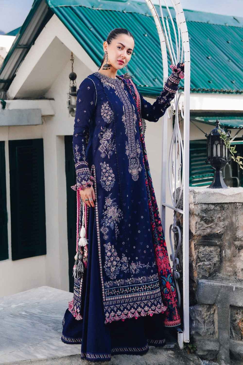 3 Piece Unstiched Embroidery Dhanak