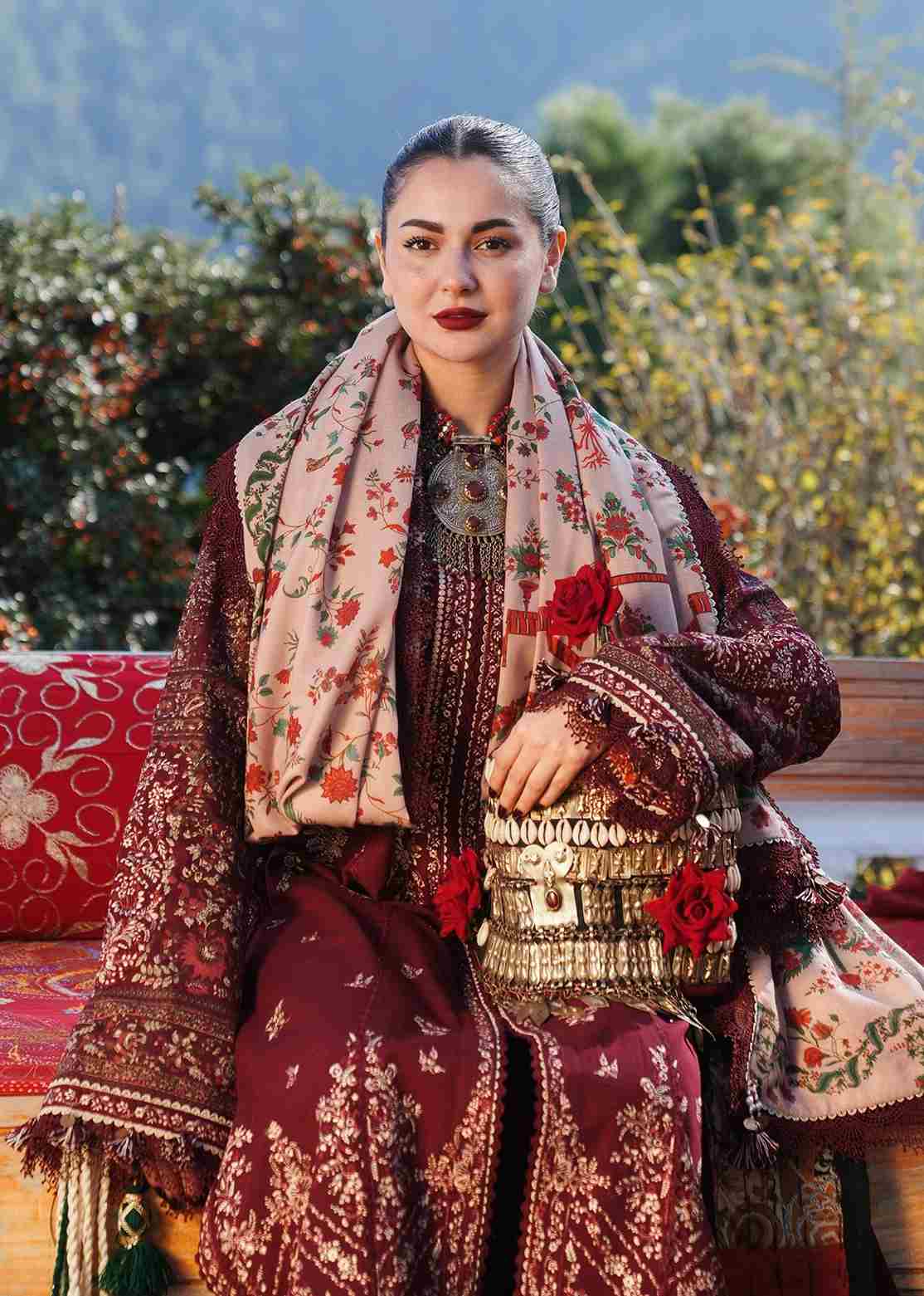 3 Piece Unstiched Embroidery Dhanak