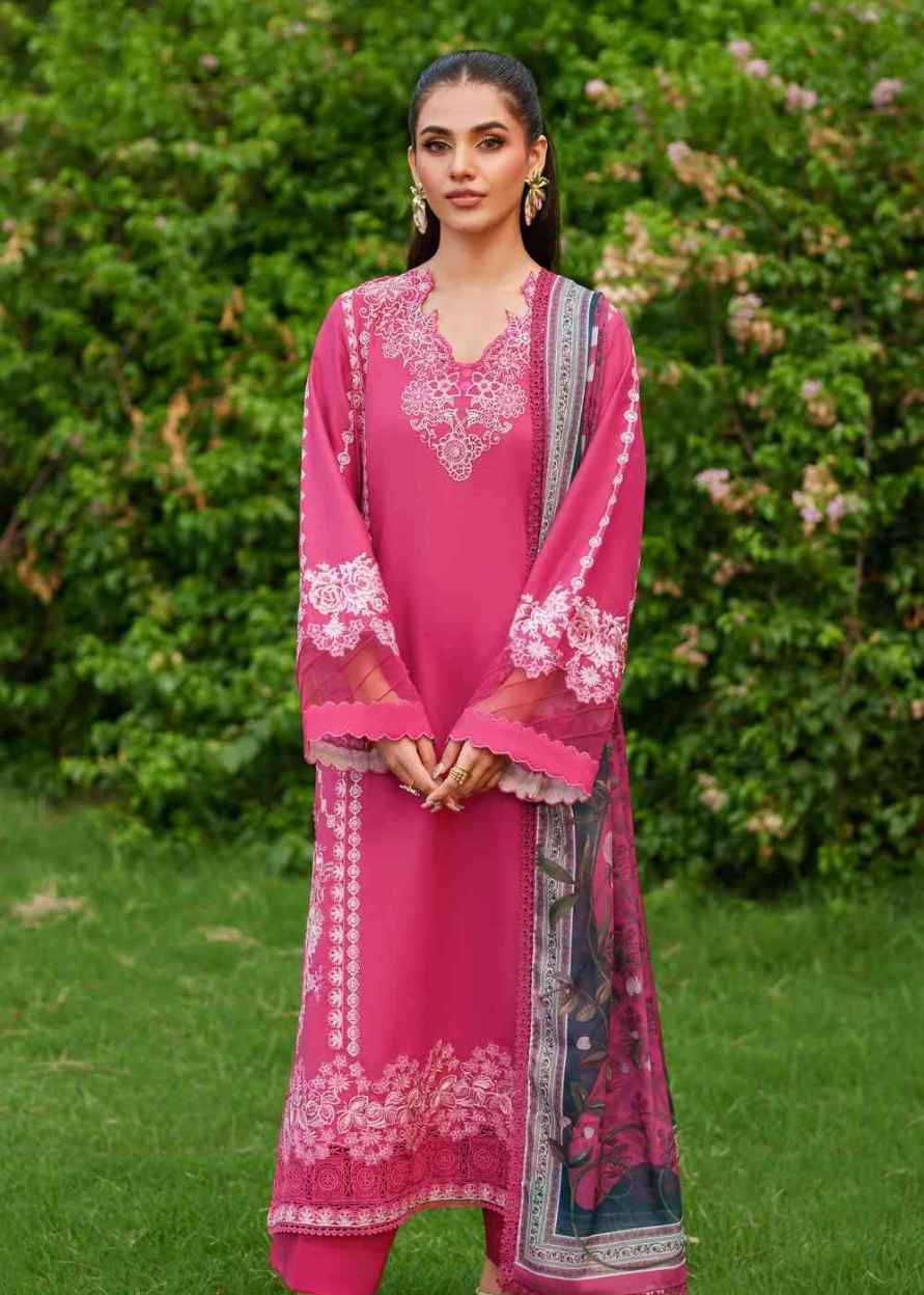 3 Piece Unstiched Embroidery Dhanak