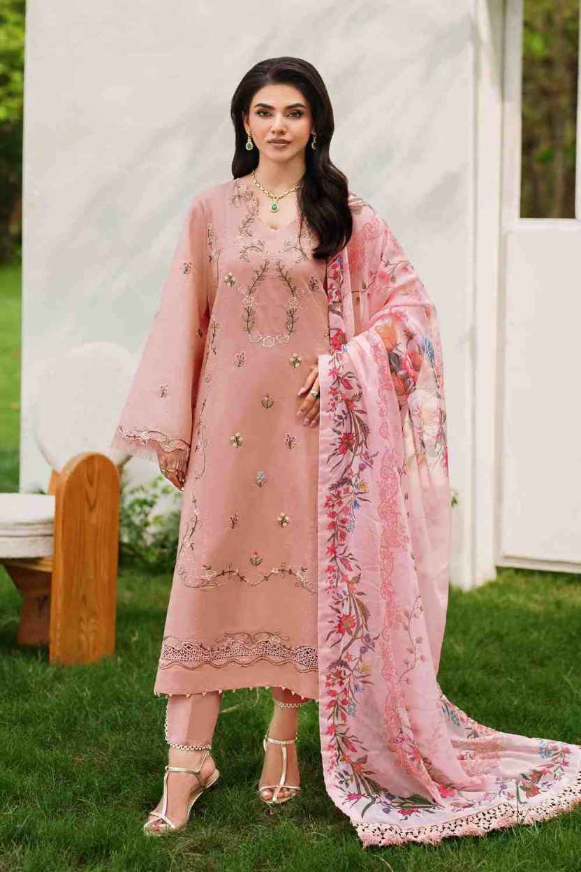 3 Piece Unstiched Embroidery Dhanak