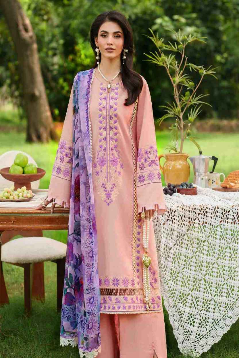 3 Piece Unstiched Embroidery Dhanak