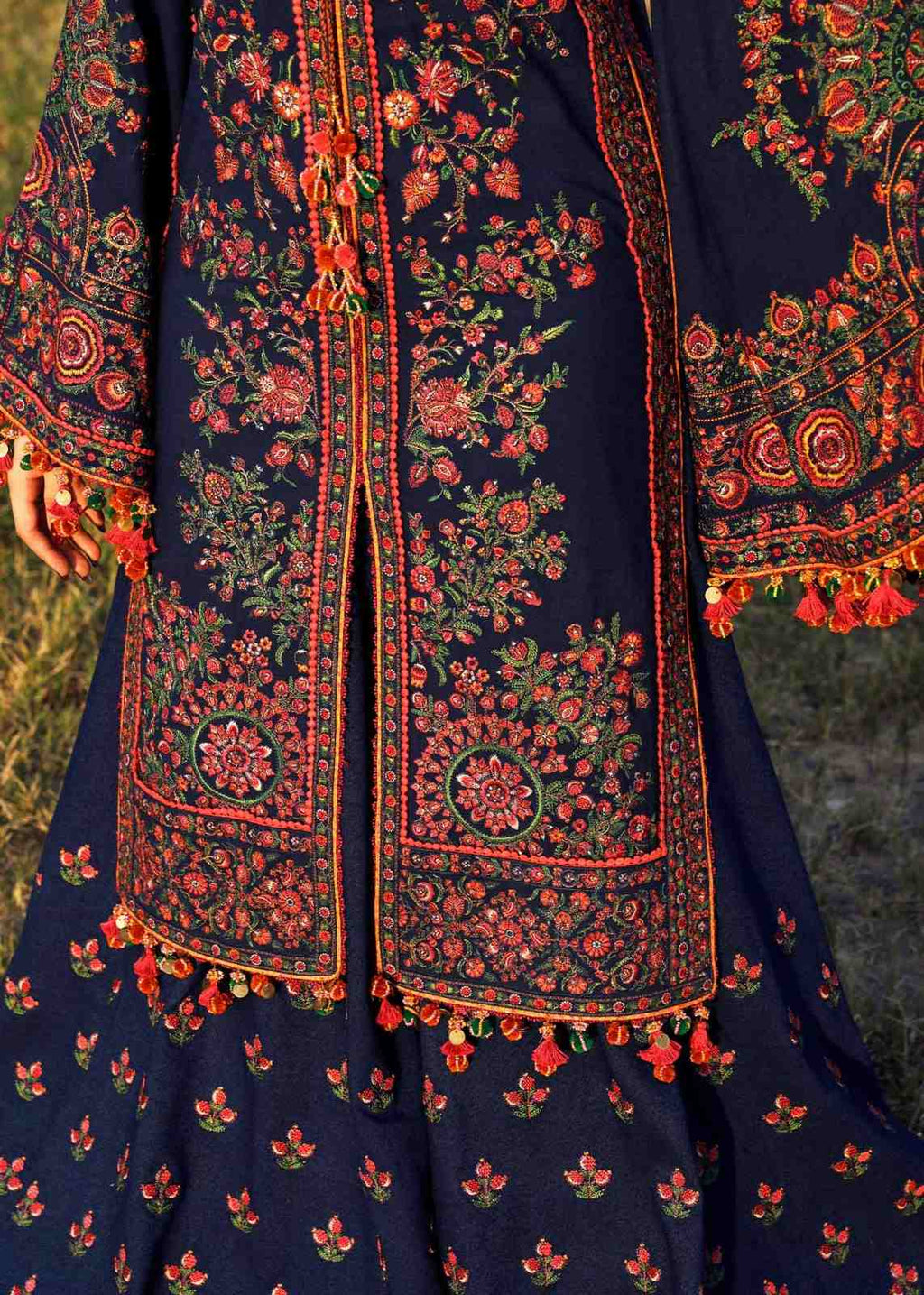 3 Piece Unstiched Embroidery Dhanak