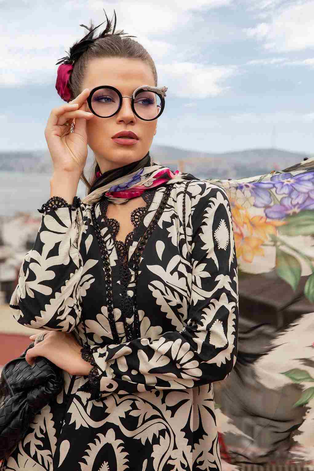 3 Piece Unstiched Embroidery Dhanak